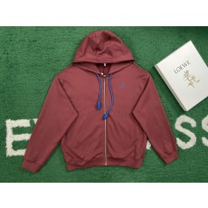 [레어샵] 로에베 코튼 집업 후디 레드