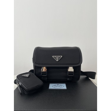 [블랙프레임] 프라다 리나일론 메신저 크로스백 1BD334 22*16*8.5