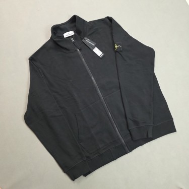 스톤아일랜드 와펜 집업 블랙